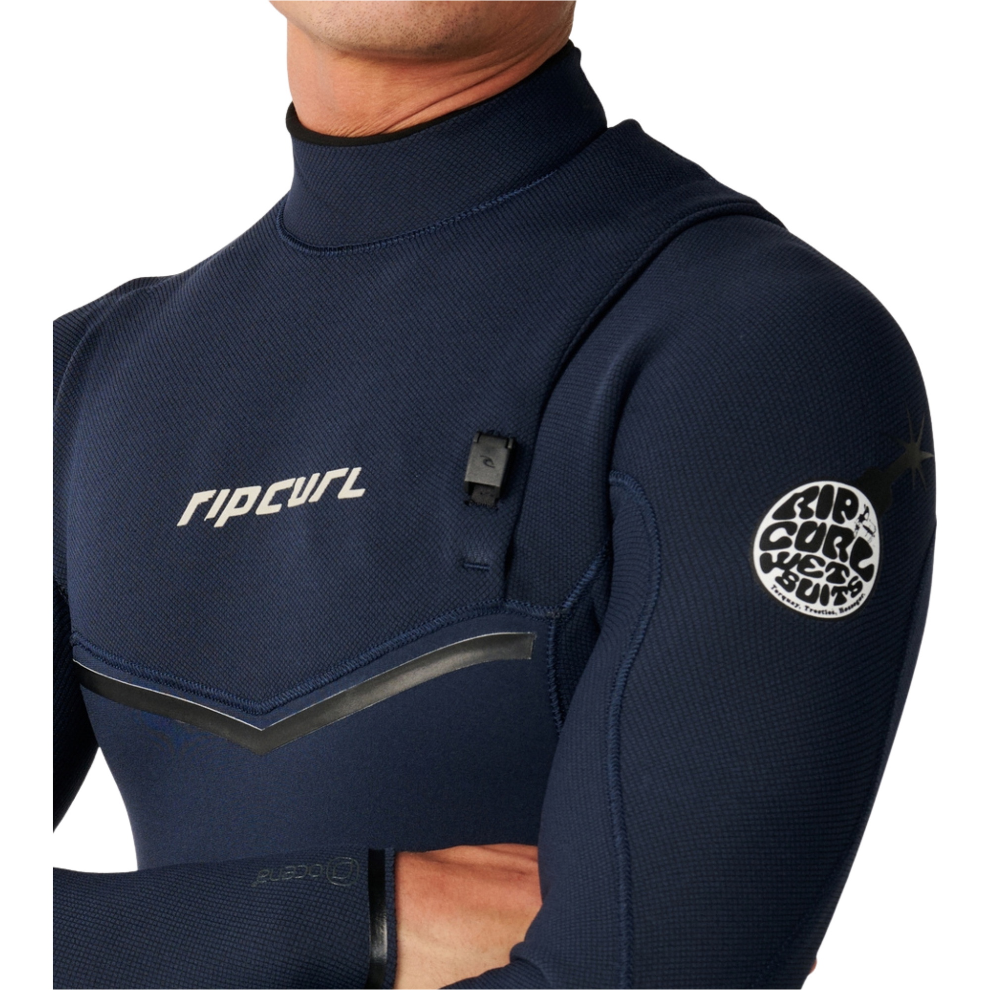2026 Rip Curl Mens E-Bomb 5/3mm Zip Free Wetsuit 17KMFS - Navy